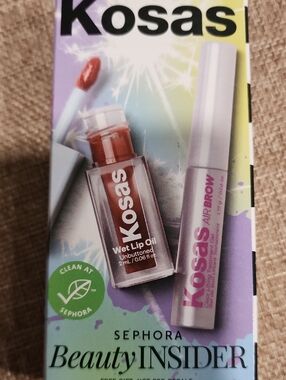Kosas Wet Lip Oil & AirBrow Duo